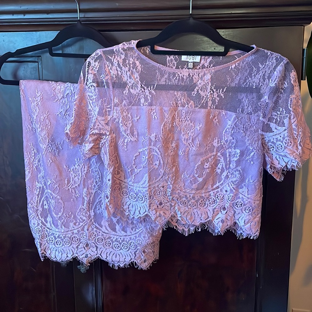 Tobi 2 Piece Lace Set